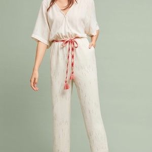 Anthropologie Soleil Jumpsuit